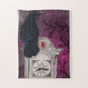 Puzzle d'animal d'esprit d'Edgar Allan Poe Raven