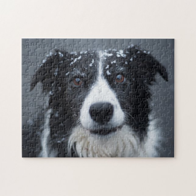 Puzzle Dans le chien des neiges (Horizontal)
