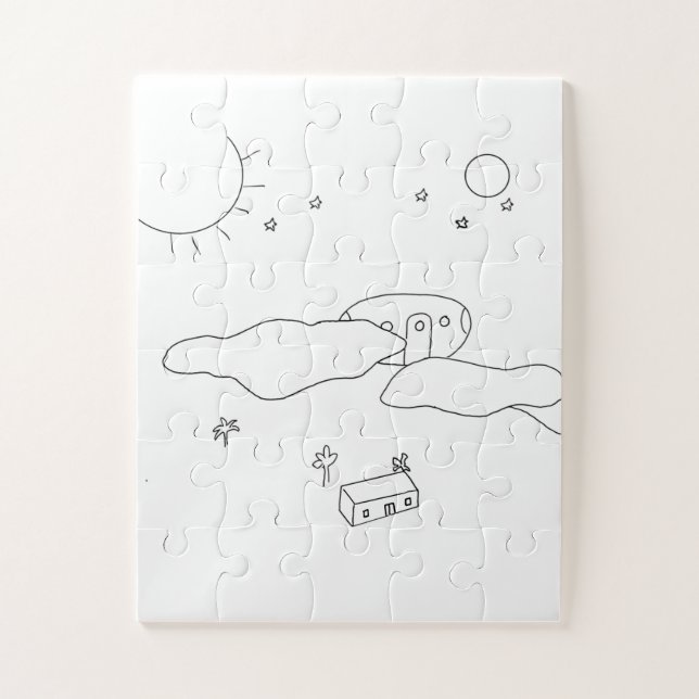 Puzzle Dans le ciel (Vertical)