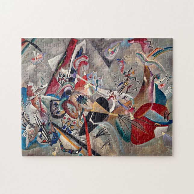 Puzzle Dans le gris par Wassily Kandinsky (Horizontal)