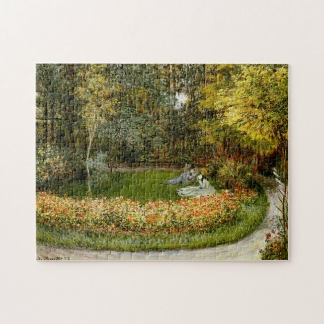Puzzle Dans le jardin Monet Art (Horizontal)