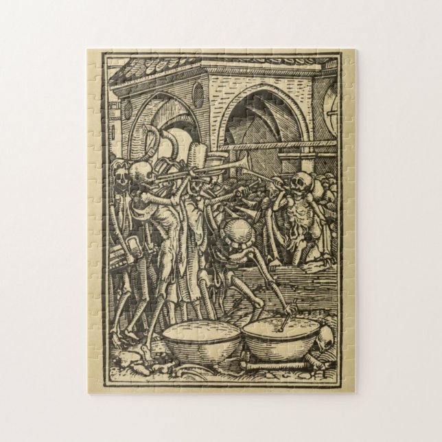 Puzzle Danse de la mort | les os de tous les hommes (Vertical)