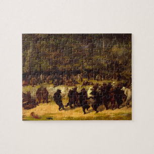 Puzzle Danse de l'ours par William Holbrook Beard