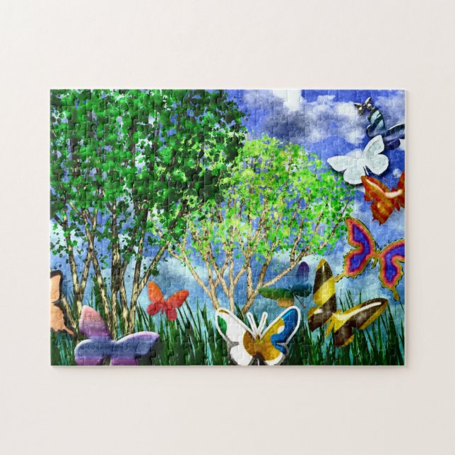 PUZZLE DANSE DE PAPILLON (Horizontal)