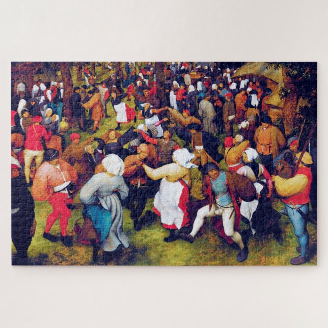 Puzzle Danse Mariage, Pieter Bruegel (Horizontal)