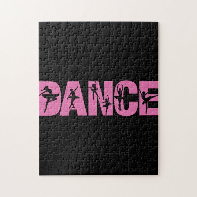 Puzzle DANSE Rose avec coutures Ballerina (Vertical)