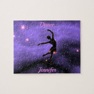 Puzzle Danse rose et violet
