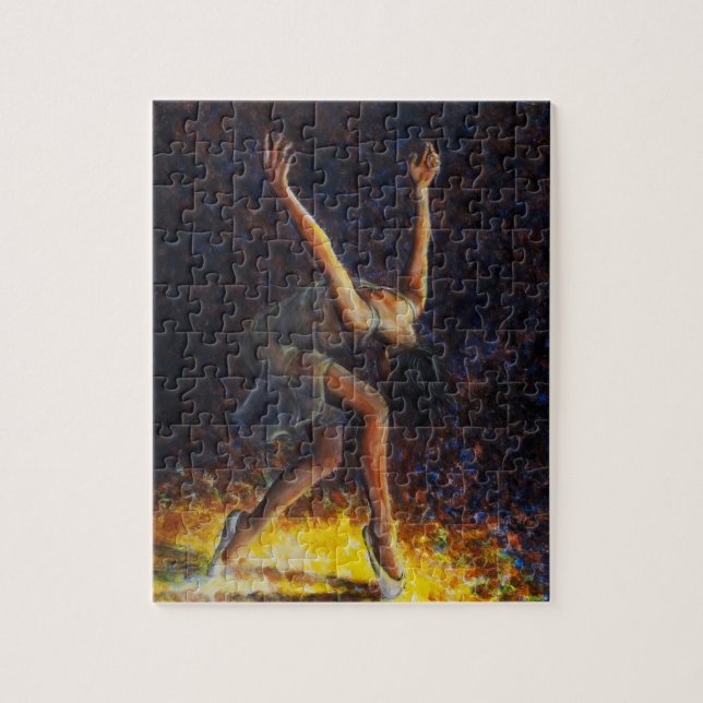 Puzzle - danseur peignant Nik Helbig (Vertical)