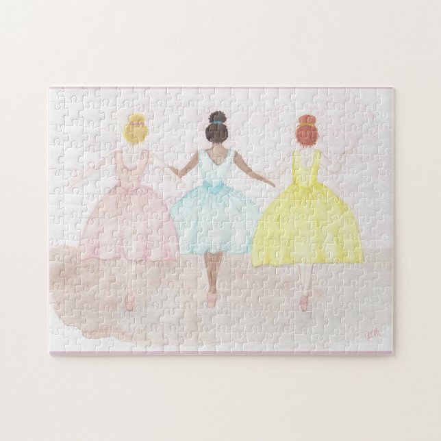 Puzzle Danseurs de ballet de pointe (Horizontal)