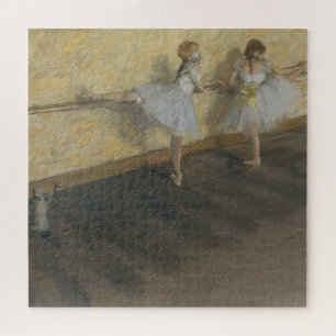 Puzzle Danseurs d'Edgar Degas pratiquant au barre