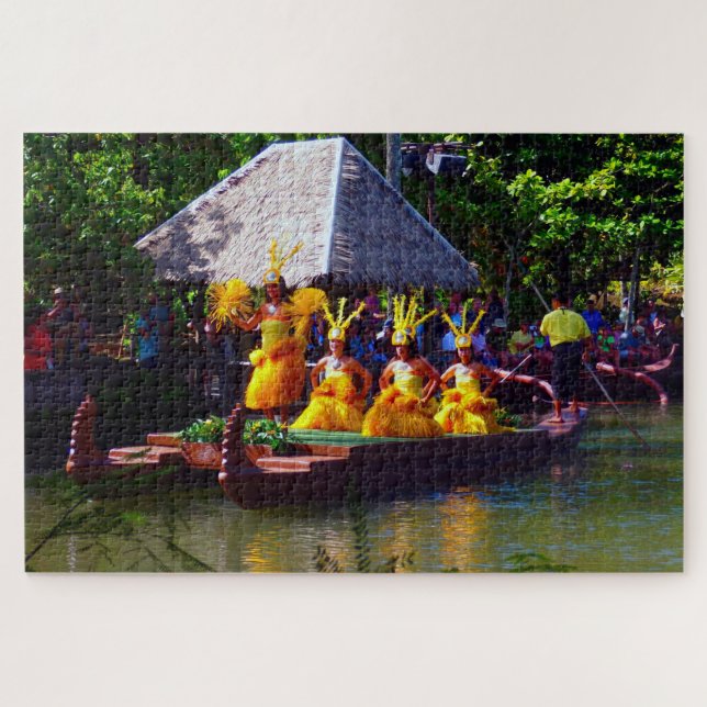 Puzzle Danseurs hawaïens du patrimoine tahitien (Horizontal)