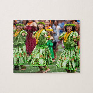 Puzzle Danseurs Hawaiian Beach Hula