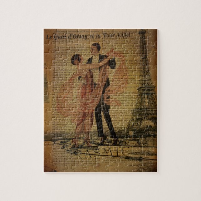 Puzzle danseurs romantiques de salle de bal de valse de (Vertical)