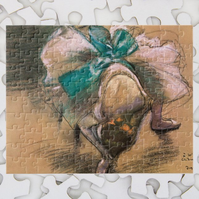 Puzzle Danseuse attachant ses rubans d'Edgar Degas (Créateur téléchargé)