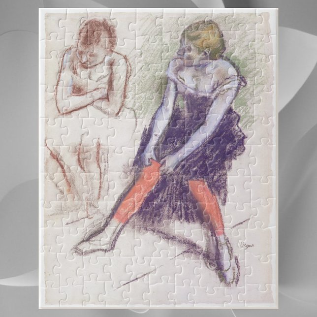 Puzzle Danseuse aux bas rouges d'Edgar Degas (Créateur téléchargé)