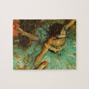 Puzzle Danseuse de ballet Danseuse verte Danseuse Degas P