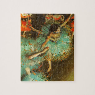 Puzzle Danseuse de ballet Danseuse verte Danseuse Degas P