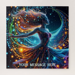 Puzzle Danseuse galactique féminine gracieuse