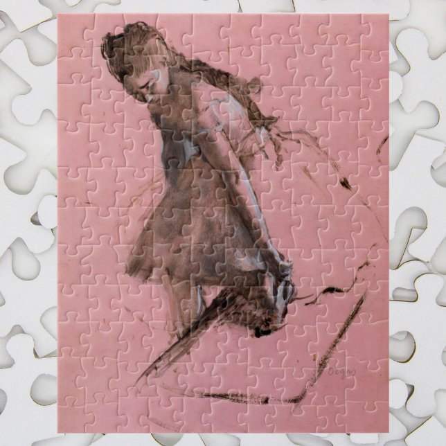 Puzzle Danseuse glissant sur son chausson par Edgar Degas (Créateur téléchargé)