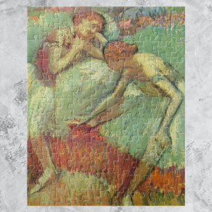 Puzzle Danseuses en vert par Edgar Degas, Ballet Vintage
