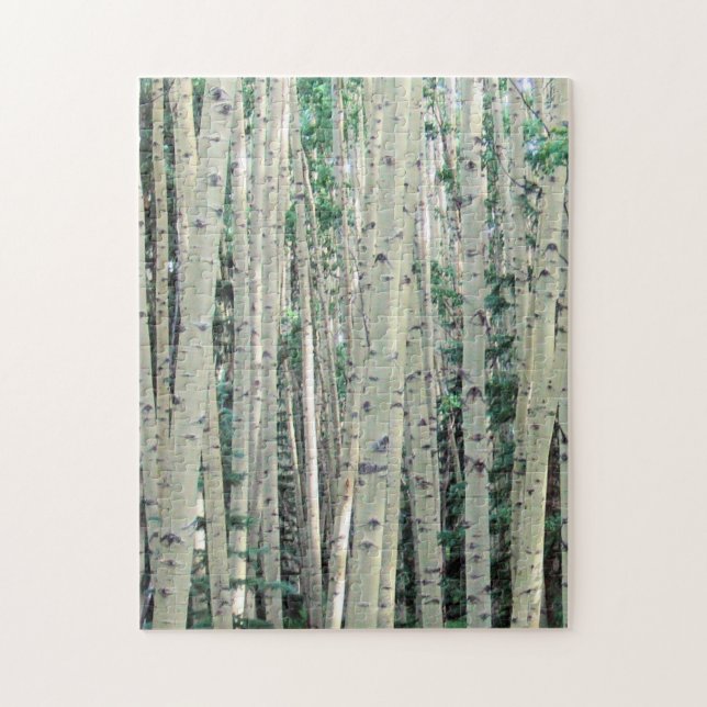 Puzzle d'arbre d'Aspen (Vertical)