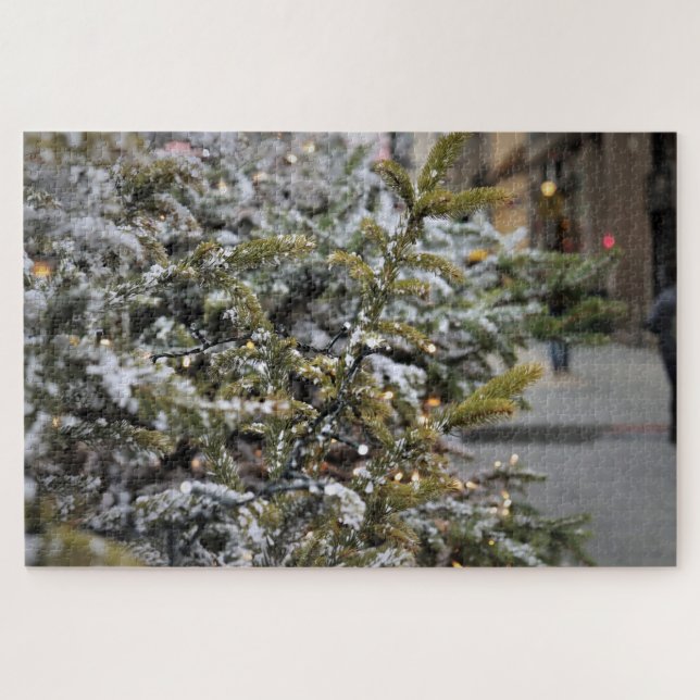 Puzzle d'arbre de Noël (Horizontal)