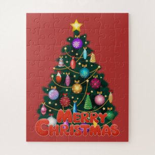 Puzzle d'arbre de Noël pour enfants