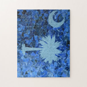 Puzzle d'arbre de Palmetto de la Caroline du Sud