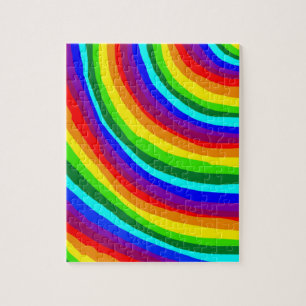 Puzzle d'arc-en-ciel d'enfants