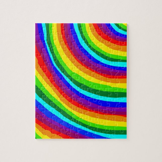 Puzzle d'arc-en-ciel d'enfants (Vertical)