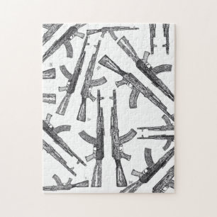 Puzzle d'arme à feu d'AK47