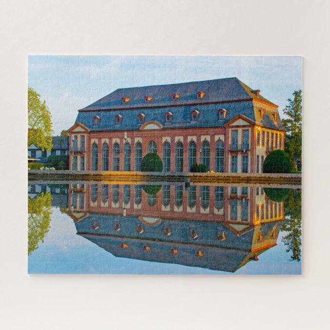Puzzle Darmstadt Hesse Allemagne. (Horizontal)