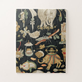 Puzzle d'art chinois ancien (11 po x 14 po)