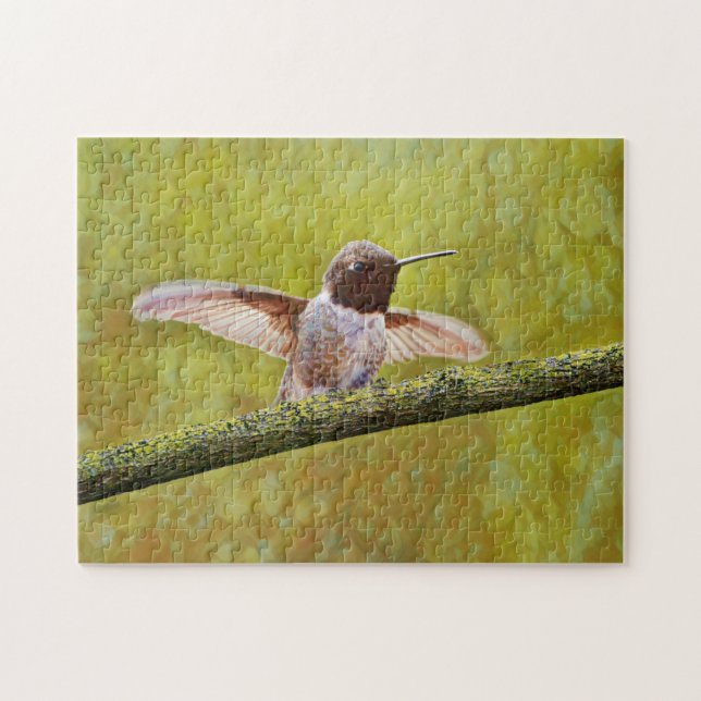 Puzzle d'art de colibri (Horizontal)