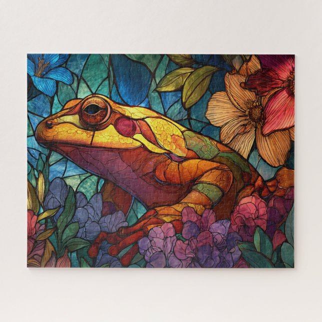 Puzzle d'art de grenouille (Horizontal)