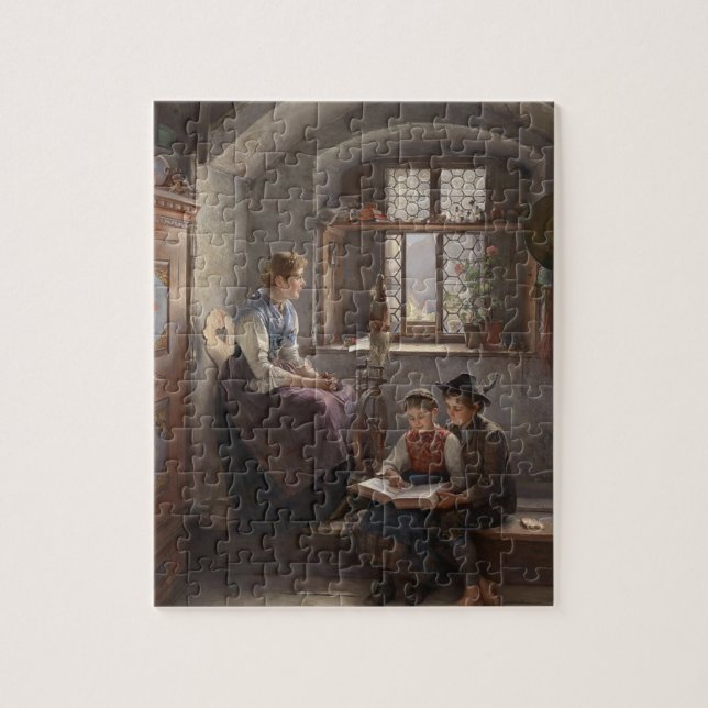 Puzzle d'art de portrait (Vertical)