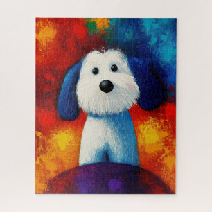 Puzzle d'art Portrait de chien