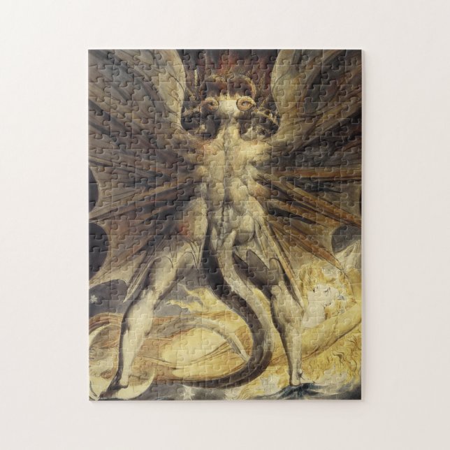 Puzzle d'art Red Dragon (Vertical)