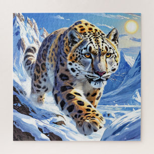 🧩 Puzzle d'art sur la faune de la panthère des ne