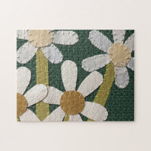 Puzzle d'art unique - Vase de marguerite #3 Extrai