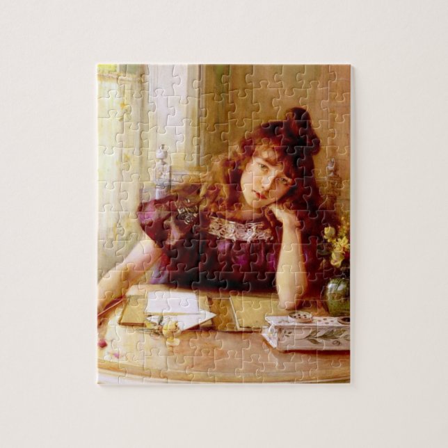 Puzzle d'art vintage (Vertical)