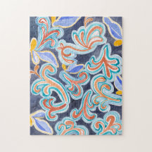 Puzzle d'art vintage Abstrait