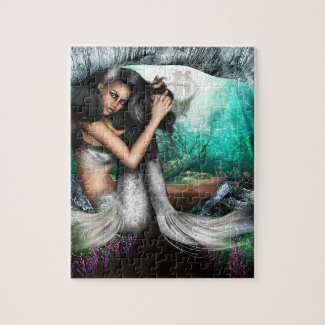 Puzzle d'attrait de sirène (Vertical)