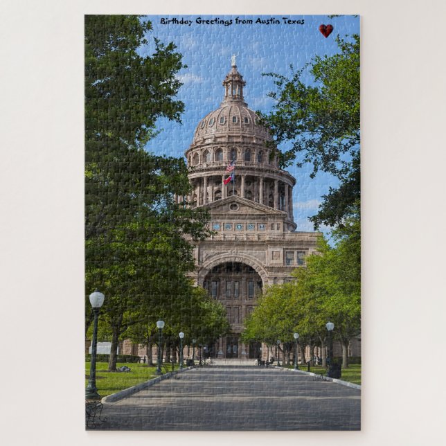 Puzzle d'Austin Texas (Vertical)