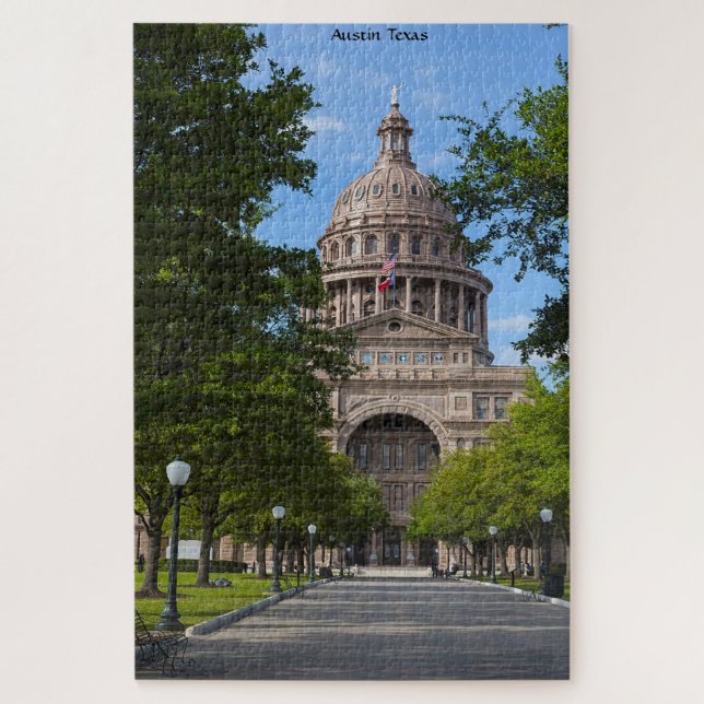 Puzzle d'Austin Texas (Vertical)
