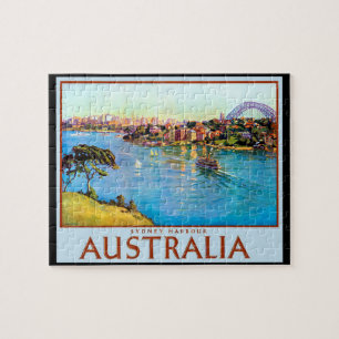 Puzzle d'Australie du port de Sydney