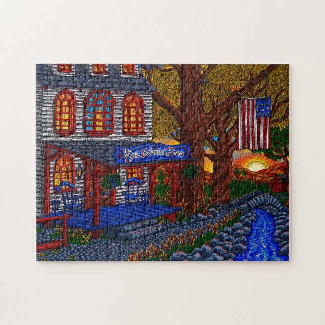 Puzzle Dawn at Ye Olde Colonial Inn (Horizontal)