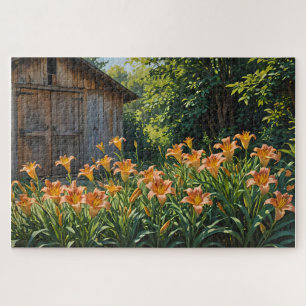 Puzzle Daylilies et Shed