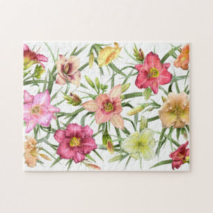 Puzzle Daylilies partout