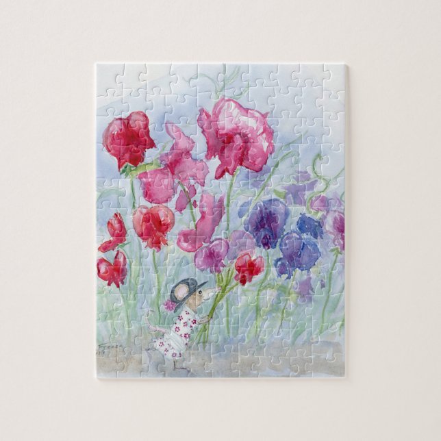 Puzzle de 110 pièces "Sweet Peas" (Vertical)